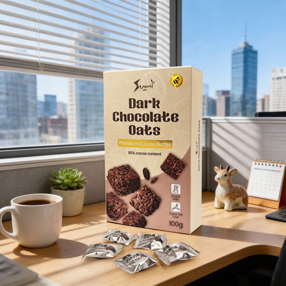 Sunnyside Dark Chocolate Oats Sugar-Free, Low Calorie, 85% Cocoa