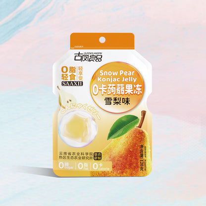Gufengliangpin. 0 calorie konjac jelly  strawberry  126g