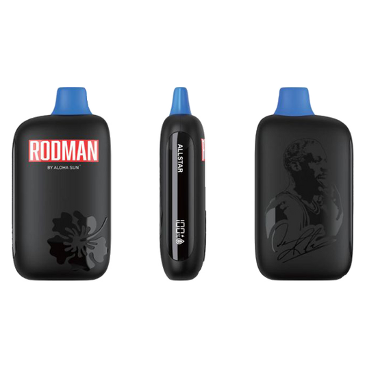 RODMAN 9100 Puffs Disposable(Display box of 5)