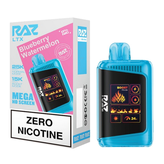 RAZ LTX 25K 0% Nicotine Disposable (Display Box of 5)