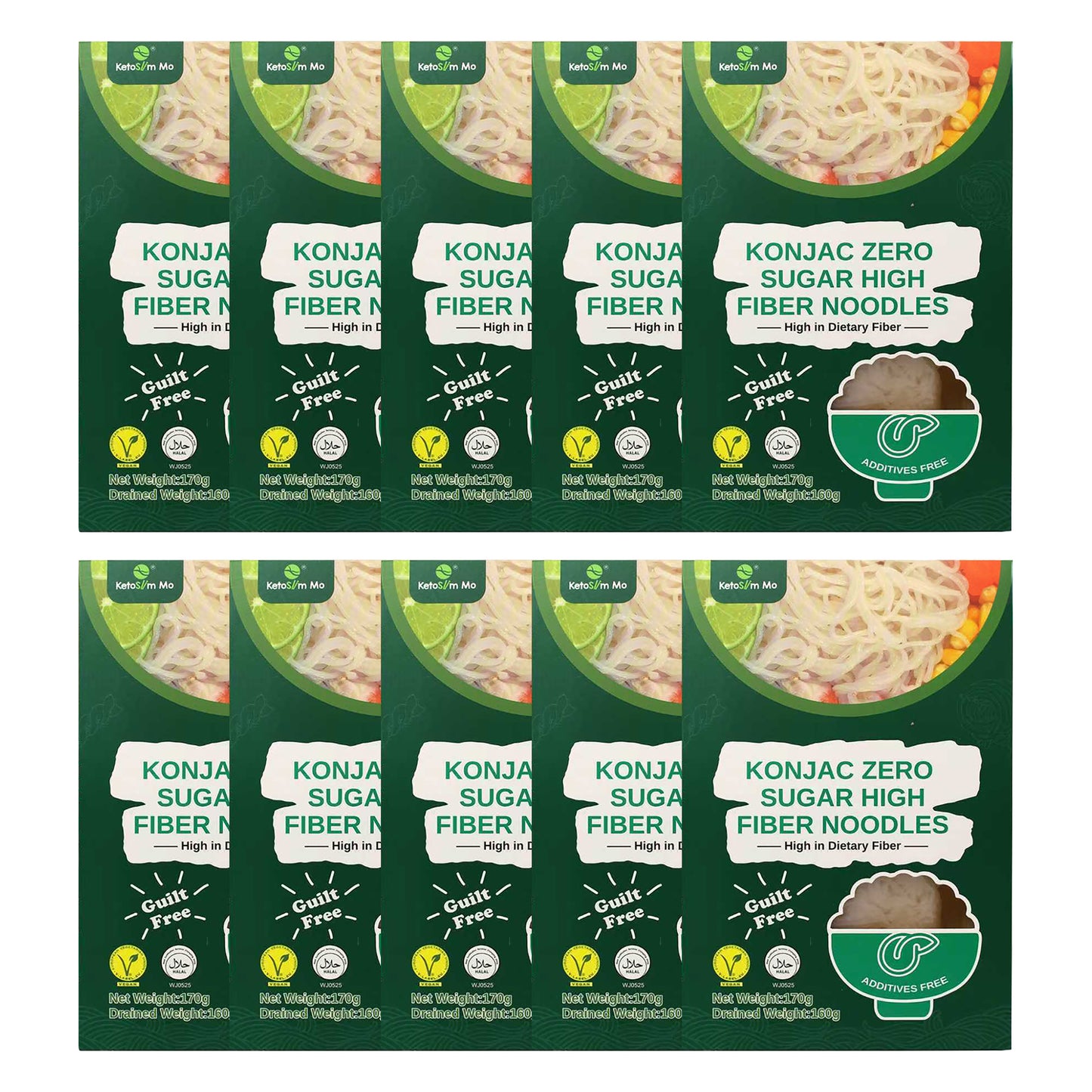 Pasta Gluten Free Instant Noodle - Konjac Zero Suger And High Fiber Noodle