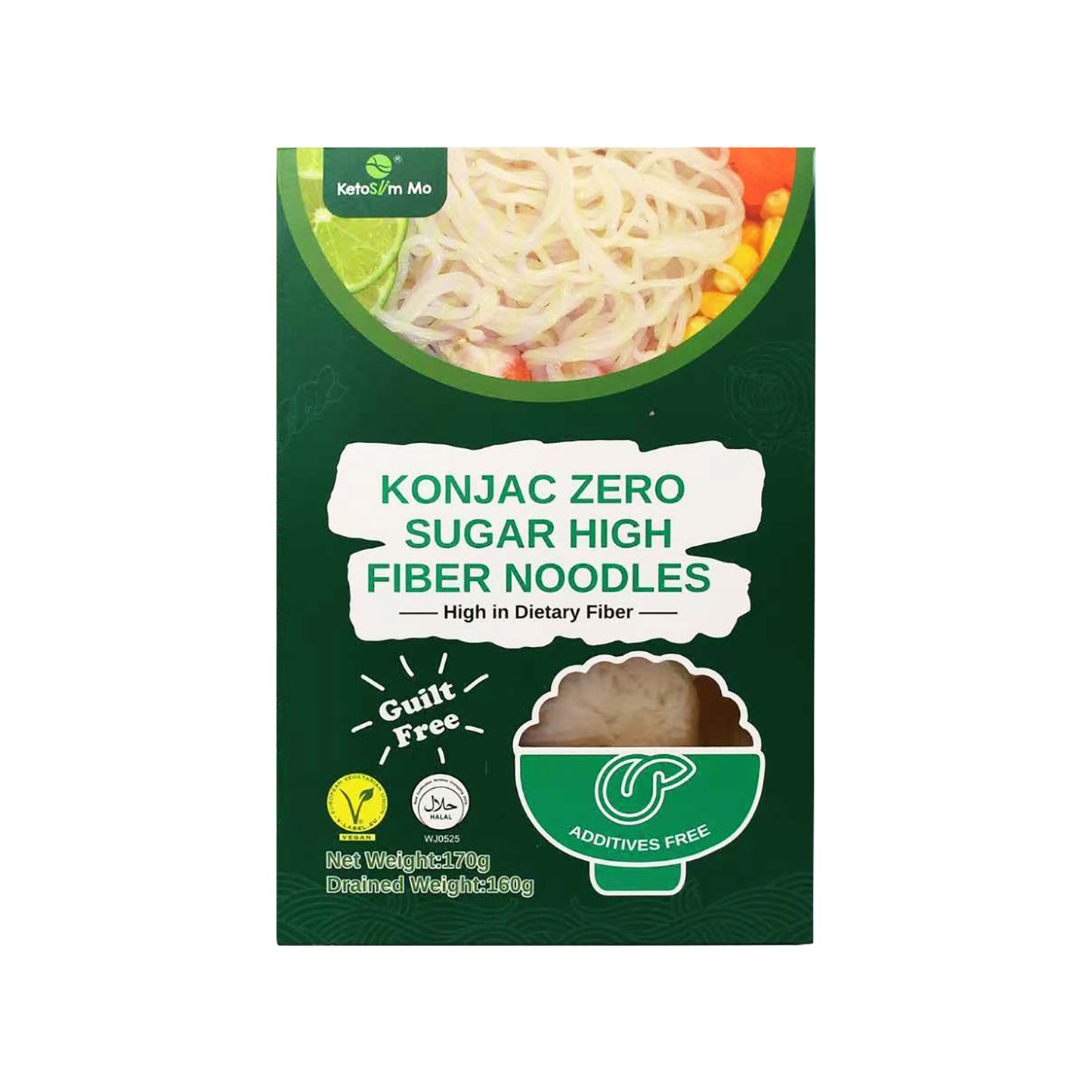 Pasta Gluten Free Instant Noodle - Konjac Zero Suger And High Fiber Noodle
