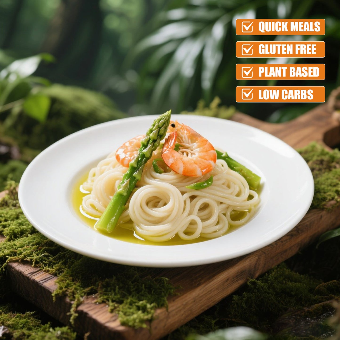 Pasta Gluten Free Instant Noodle - Konjac Zero Suger And High Fiber Noodle