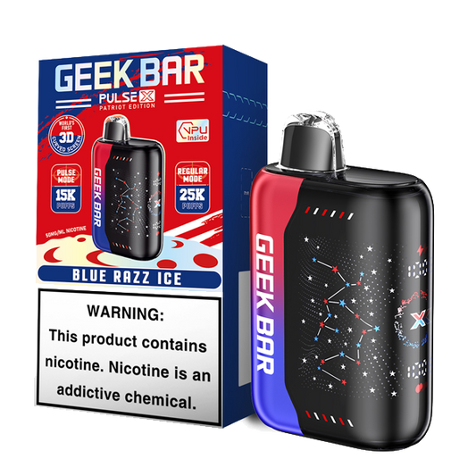 GEEK BAR Pulse X 25K Disposable Patriot Edition (Display box of 5)