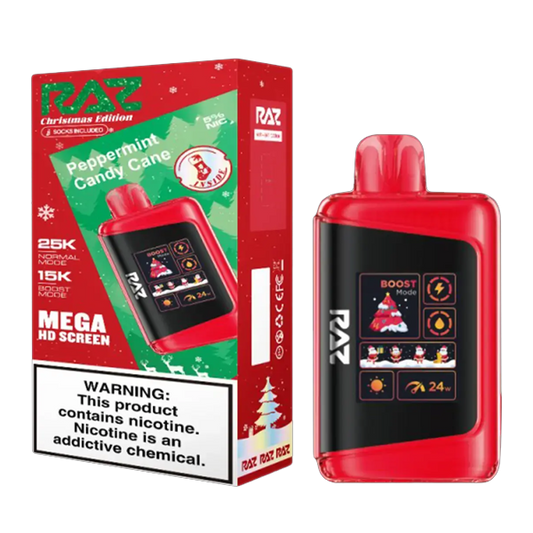 RAZ DC25K Disposable Christmas Edition (Display Box of 5)