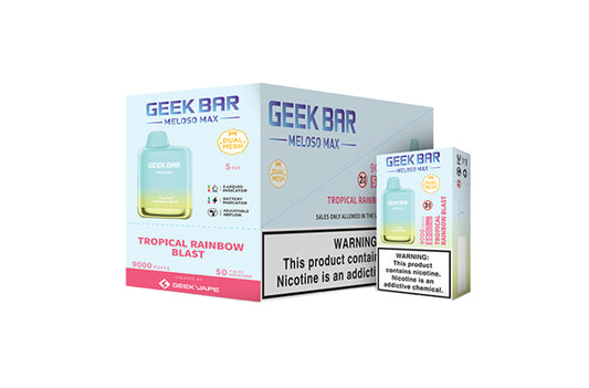 GEEK BAR Meloso MAX 9000 Disposable(Display box of 5)