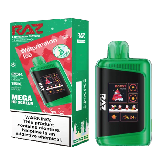 RAZ DC25K Disposable Christmas Edition (Display Box of 5)