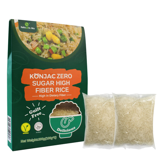 Low Calorie Gluten Free Rice Substitute - Konjac Zero Suger And High Fiber Rice